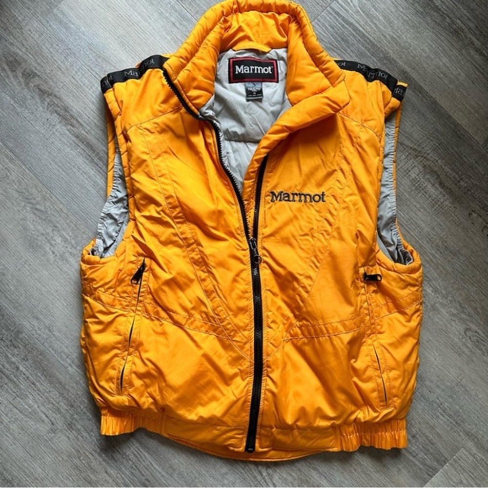 Marmot Yellow Puffer Vest